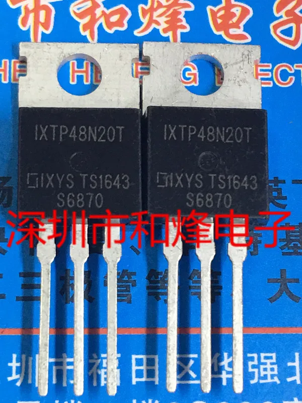 

5PCS-10PCS IXTP48N20T TO-220 On Stock New And Origjnal
