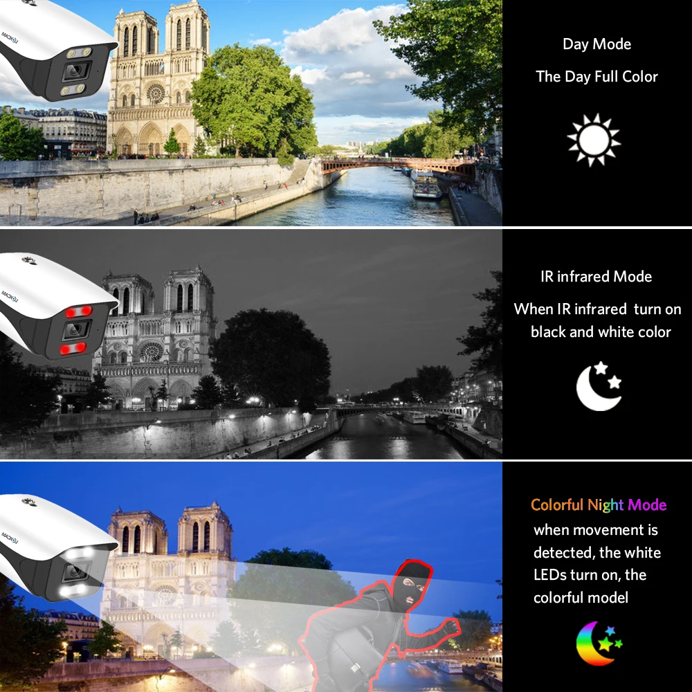 Продажа LOXCAM 16CH POE NVR Kit 4K камера видеонаблюдения системы безопасности 8MP Color Night Vision, водонепроницаемая аудиокамера, комплект видеонаблюдения