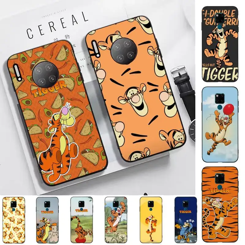 

Disney Winnie the Pooh tigger Phone Case for Huawei Mate 20 10 9 40 30 lite pro X Nova 2 3i 7se