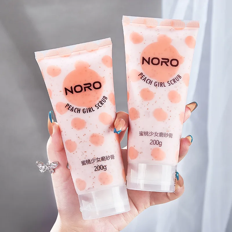 

Sweet Peach Body Scrub Brighten Moisturizing And Hydrating Gentle Exfoliation Smooth Skin Care Scrub Refreshing Shrinking Pores