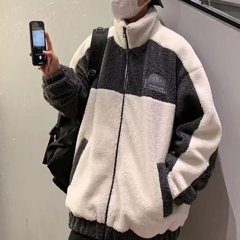 

Зимнее пальто на молнии, 2 цвета, сохраняющее тепло, модное зимнее, осеннее, Мужское пальто, мужское пальто для повседневной носки