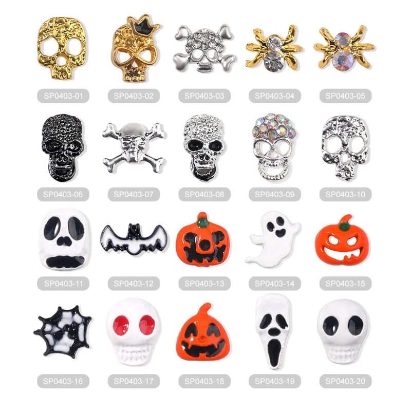 

100 шт., 3D украшения для ногтей