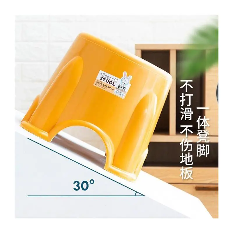 Прочные маленькие стулья из резины пластиковые скамейки домашние детские