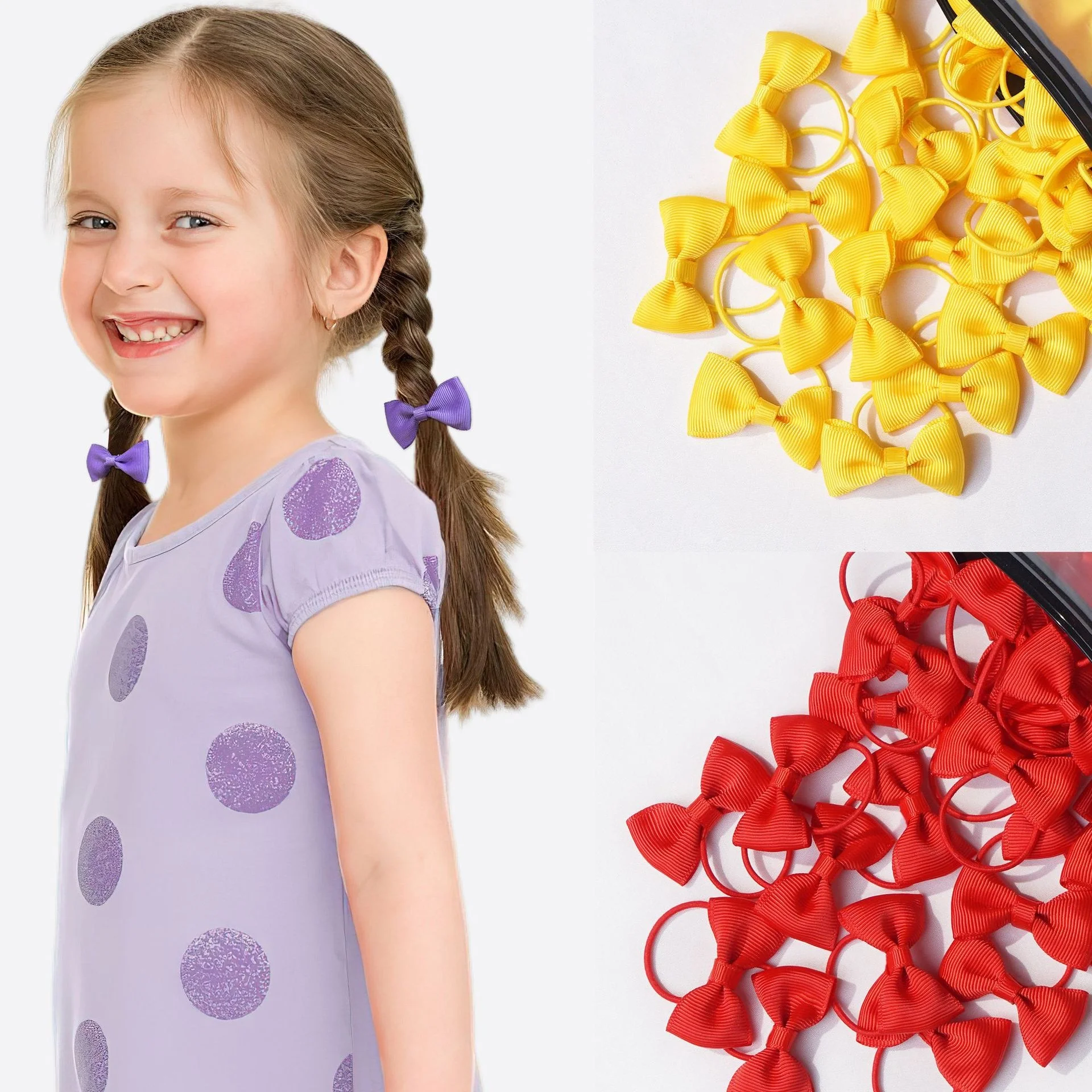 Детский Набор Аксессуаров Для Волос 20 Упаковок Галстуки-бабочки В Европейском И