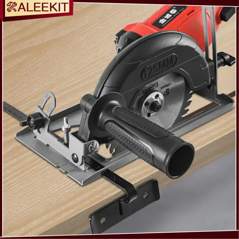 

Adjustable Base Bracket Metal Intensification Cutting Depth 40mm Circular Saw Bracket Angle Grinder Woodworking Accessories