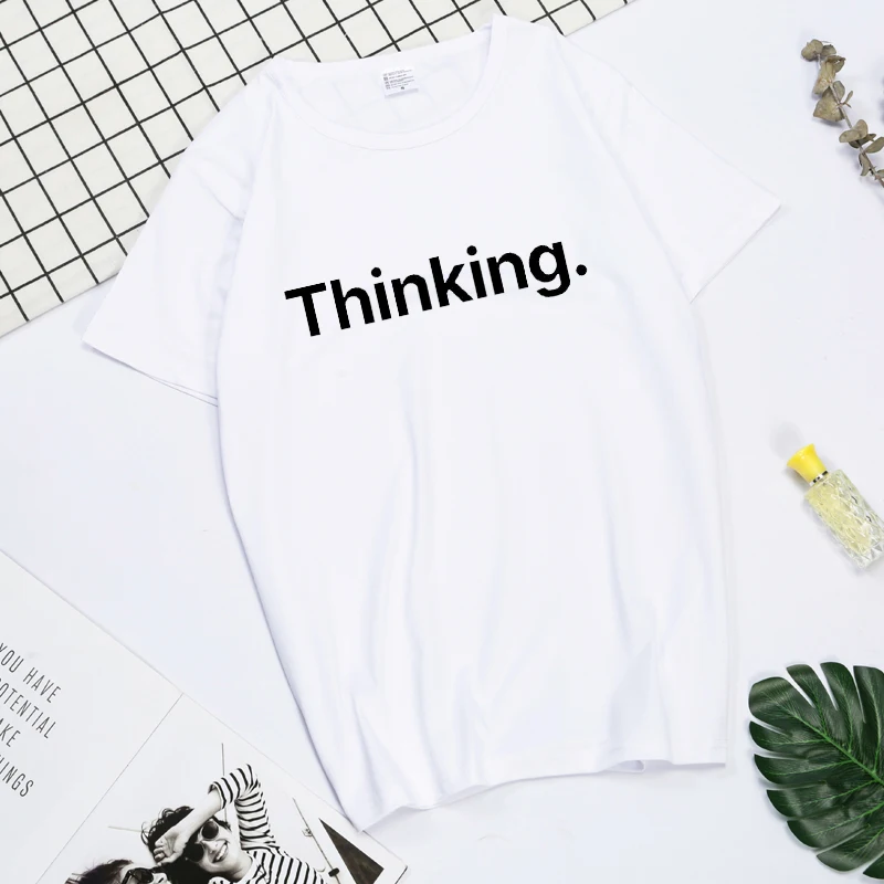 

i am thinking Programmer letter funny t shirt men streetwear aesthetic tops vintage tshirt hip hop hipster men clothing