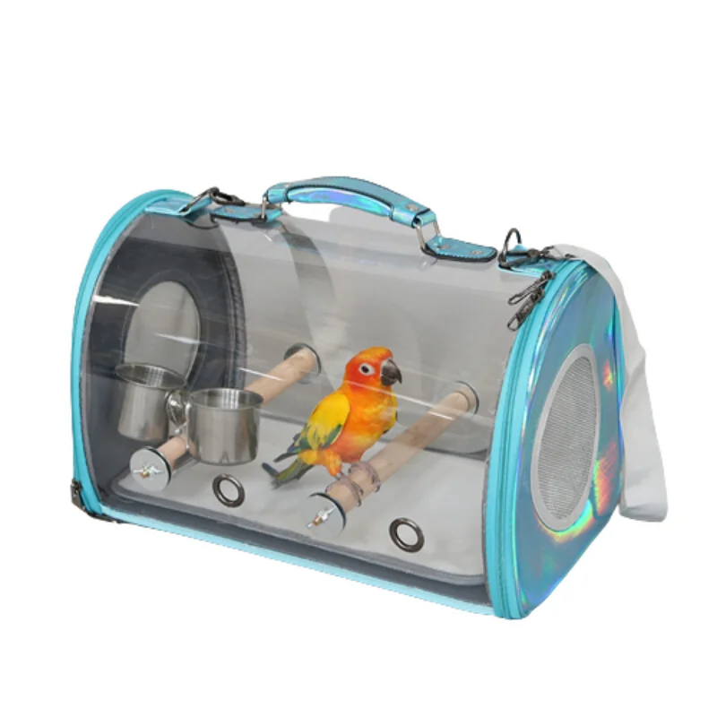 

Portable Can With Bird For Supplies Products Out Pet Bag Medium Nests And Small Size Mannikin Parrot And Go Bird Cages