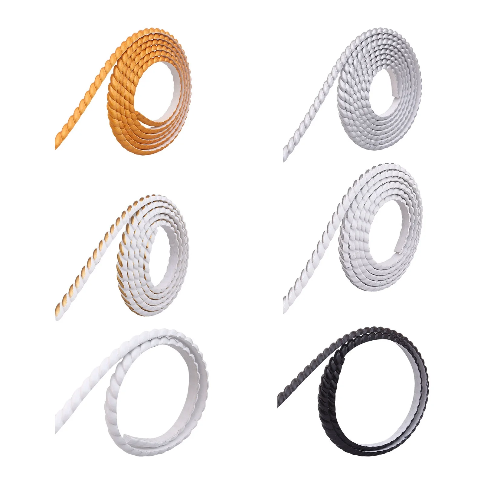 Самоклеящаяся ПВХ зеркальная отделка 5 м 3D лента Потолочная литьевая линия фон