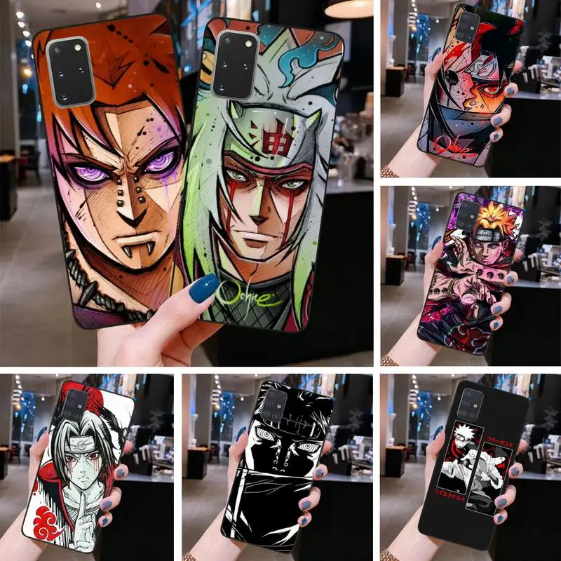 Чехол для телефона с рисунком Итачи из аниме Наруто Samsung Galaxy S21 Plus Ultra S20 FE M11 S8 S9 plus