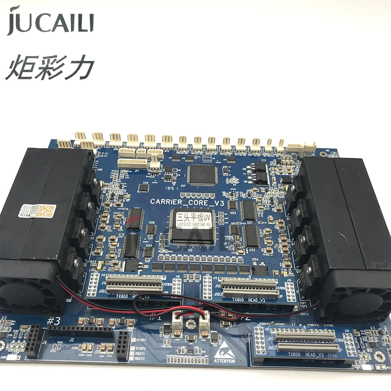 Комплект плат Jucaili Senyang для EPS XP600TX800, плата каретки с 3 головками, основная плата для УФ-планшетного принтера Audley. (art.: 3920da2de97e7) - 3920da2de97e7