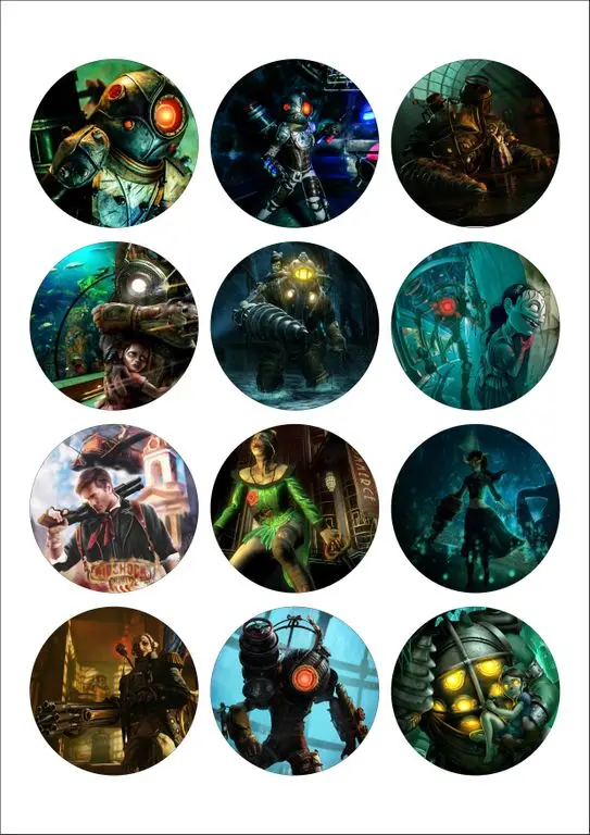 Наклейки BioShock Биошок №2 | Дом и сад