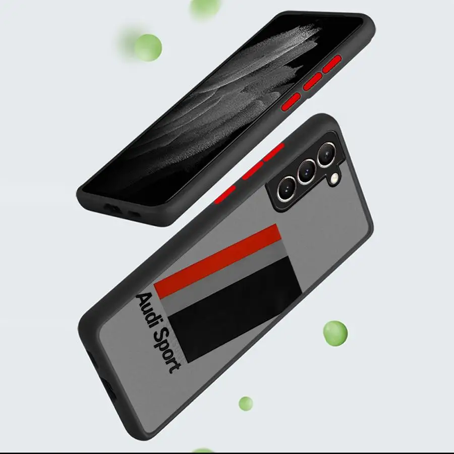 Car A-Audi LOGO Phone case for Samsung Galaxy Note 20 Ultra 10 Plus Lite 9 8 A21 A05 A50 A52 A06 A30 A70 s A31 A71 A16 A51 5G 4G