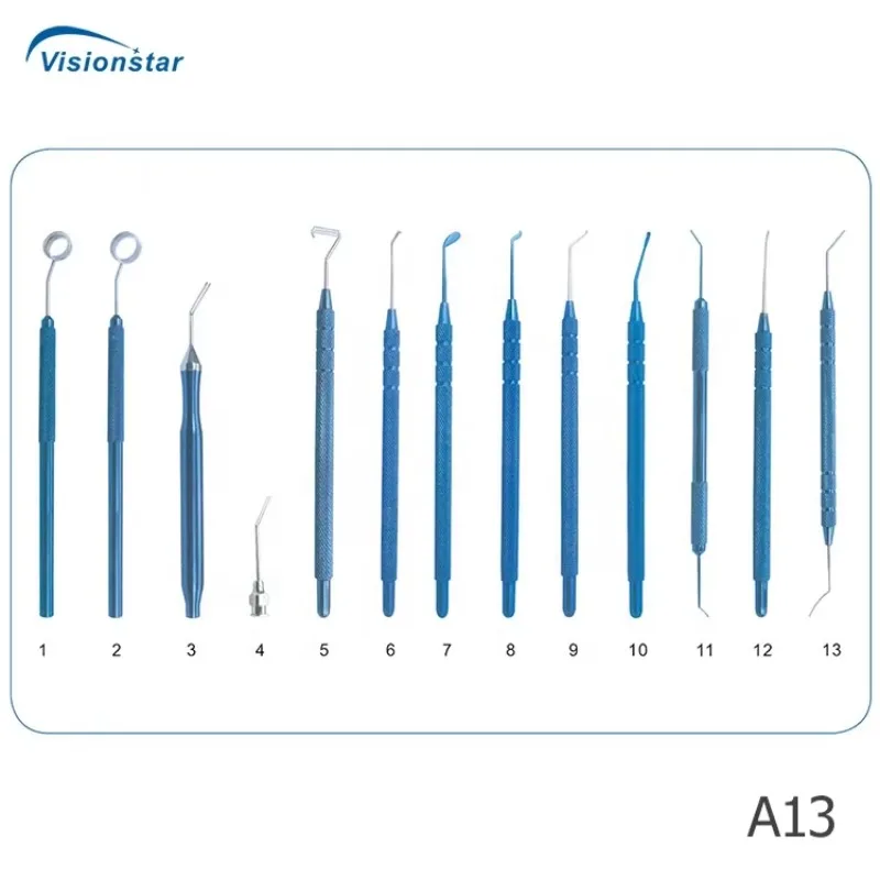 Фото Набор медицинских офтальмологических инструментов для операции глаз A13 для хирургии LASEK №3