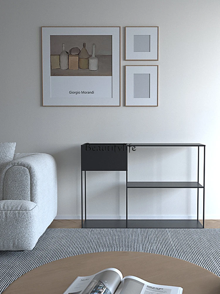 Железный напольный шкаф перегородка вход в гостиную дисплей шкафчик для