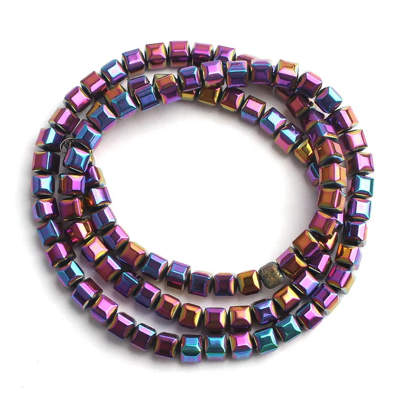 Круглые бусины с отверстием из натурального камня диаметр 6 8 10 мм для