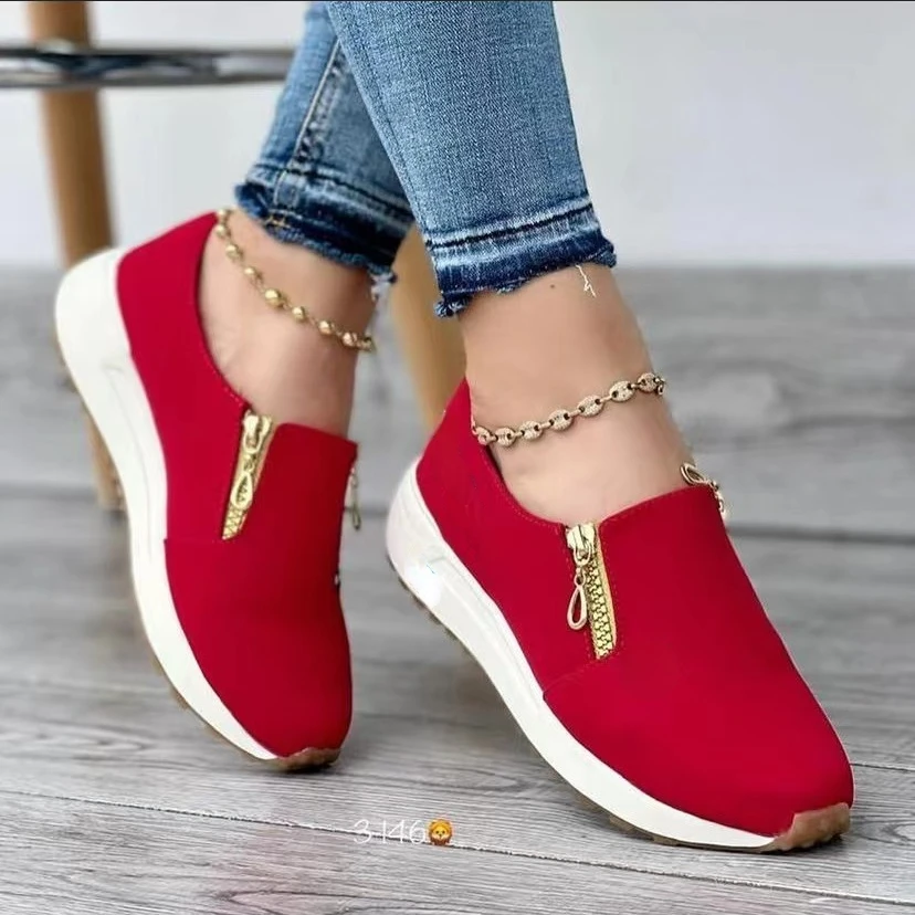 

2022 Women Flat Shoes Fashion Casual Round Head Sports Shoes Couple Walking Flats Comfort Daily Female Footwear Zapatillas Mujer