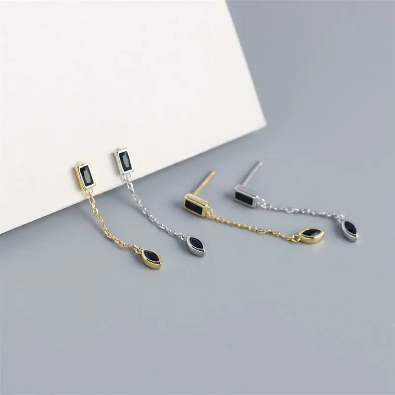 

Модные серьги, Винтажные Ювелирные изделия, Женские Простые Длинные серьги-гвоздики с кисточками, комплект с длинной кисточкой, искусственная бижутерия, подарок