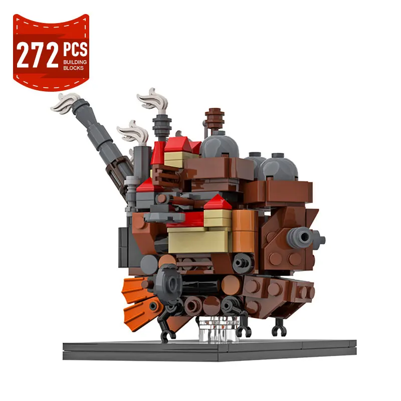 Moc Anime Series Porco Rossoed Red Pig Seaplane Savoia S‧21 Flogore Building Block Macchi M.33 Aircraft Fighter Brick Toys Gifts images - 6