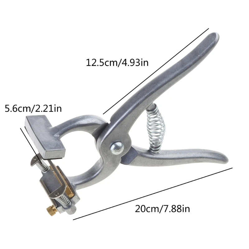 Щипцы для ушей собаки Идентификационные бирки собак ушных бирок овец и крупного