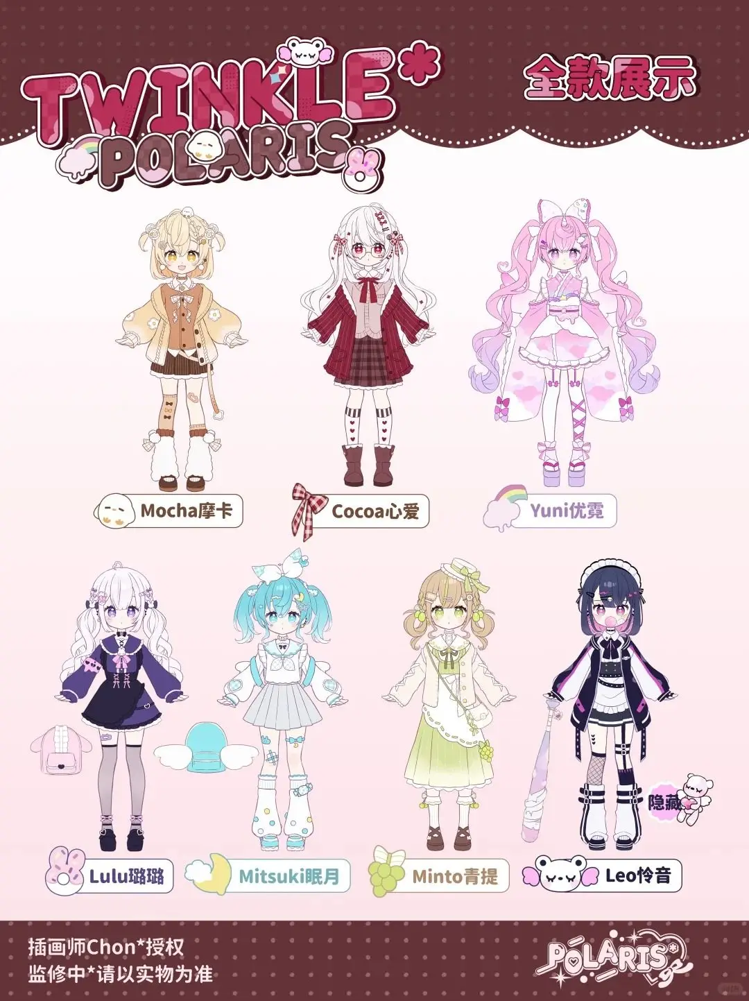 Фото Оригинальная коллекционная шарнирная кукла BJD серии Twinkling Polaris 1/8 в закрытой упаковке (Blind Box), модная игрушка, фигурка-украшение, подарок для детей №2