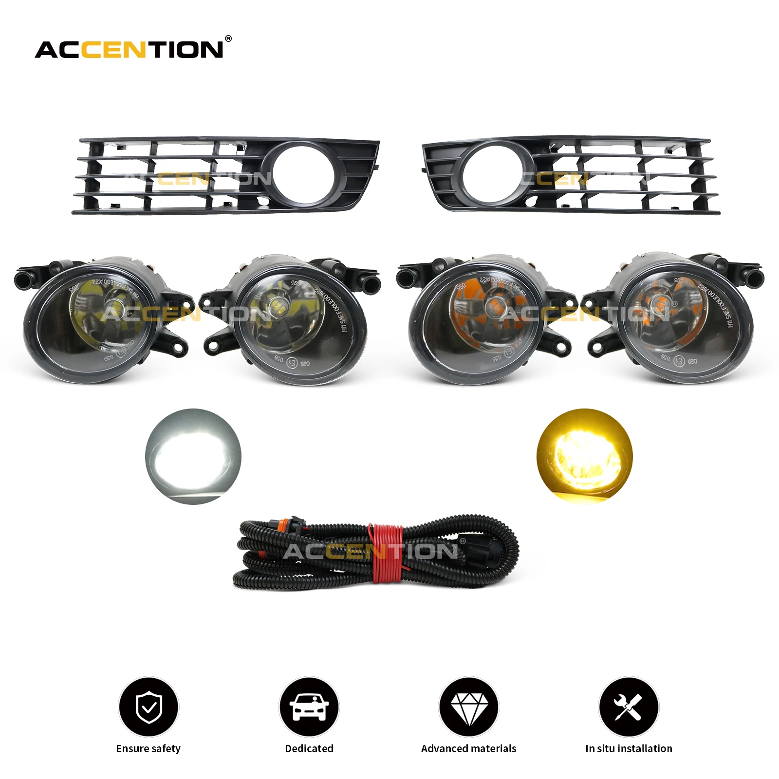 

Автомобисветильник светодиодная решетка 7 Вт для Audi A4 B6 Sedan Avant Quattro 2001 2002 2003 2004, светодиодный светодиодная противотумансветильник фара, прот...