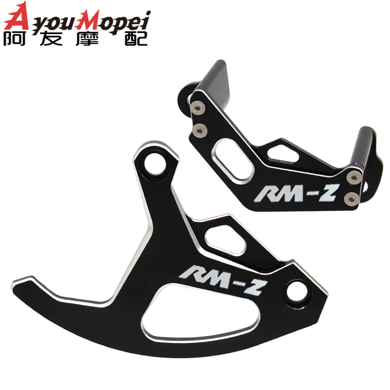 

Защитный чехол для заднего тормозного диска мотоцикла с ЧПУ, защитный чехол для суппорта для SUZUKI RMZ250 RMZ 250 2007-2017 RMZ 450 2005-2017