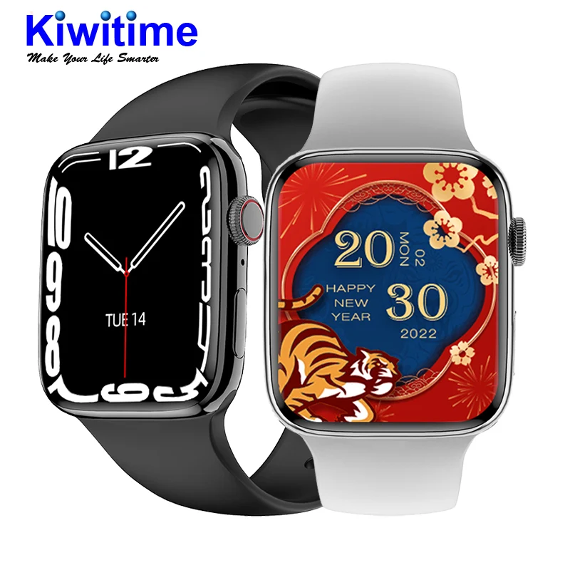 

KIWITIME 7 Pro Smart Watch IWO DT7 MAX Series 45mm 1.9inch Infinite Screen Bluetooth Smartwatch for W27 PLUS DT100 Android Phone