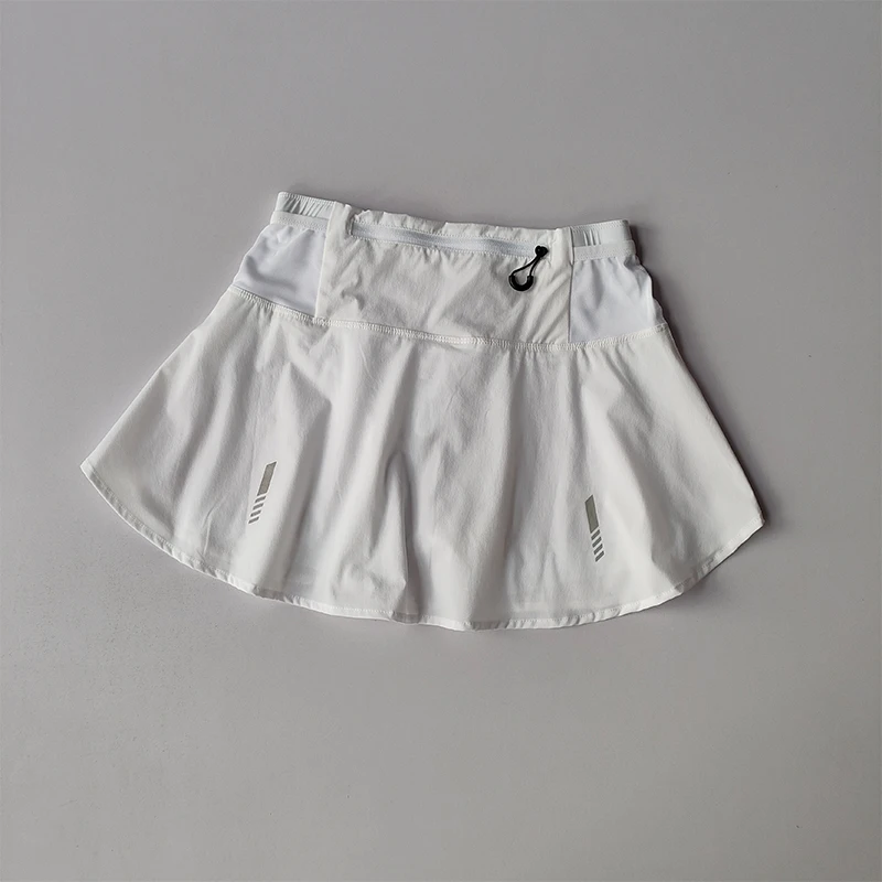Женская спортивная короткая юбка из 2 предметов быстросохнущие шорты для фитнеса