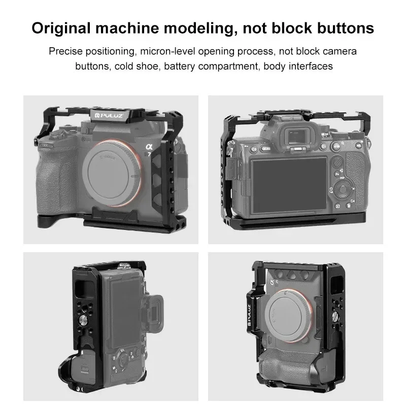 Металлическая клетка стабилизатор Риг для камеры Sony A7 IV/Φ/A7M4/A7M3 / A7R3 /A7R III