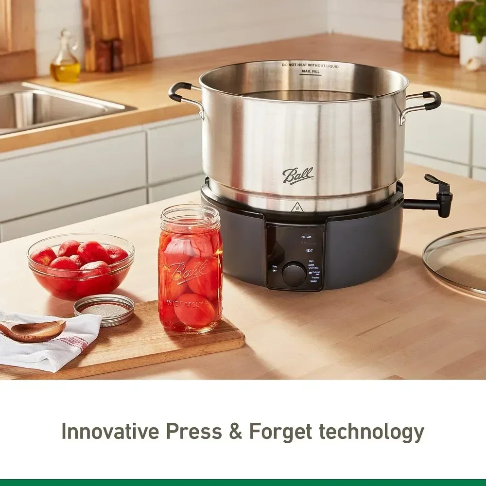 Для EasyCanner электрическая емкость для воды 21 кварта серебристая