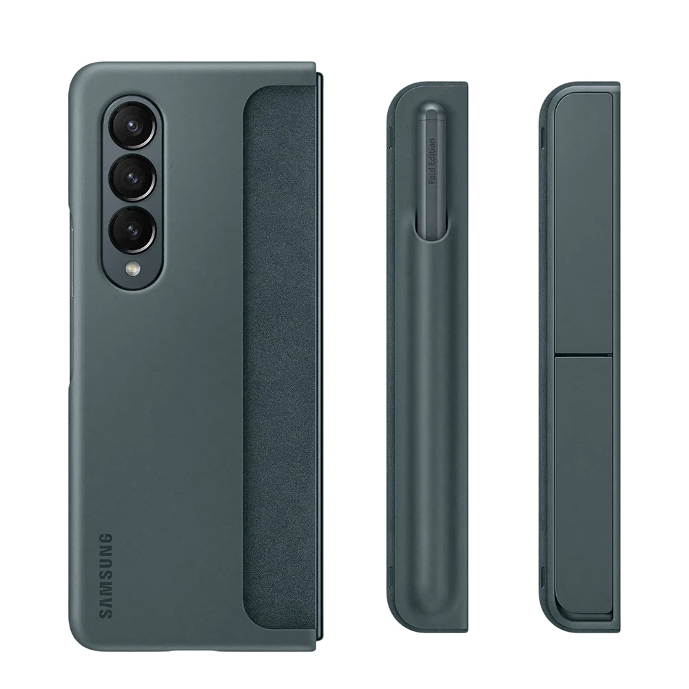 Оригинальный чехол-подставка для Samsung Galaxy Z Fold4 с чехлом смартфона S Pen EF-OF93P