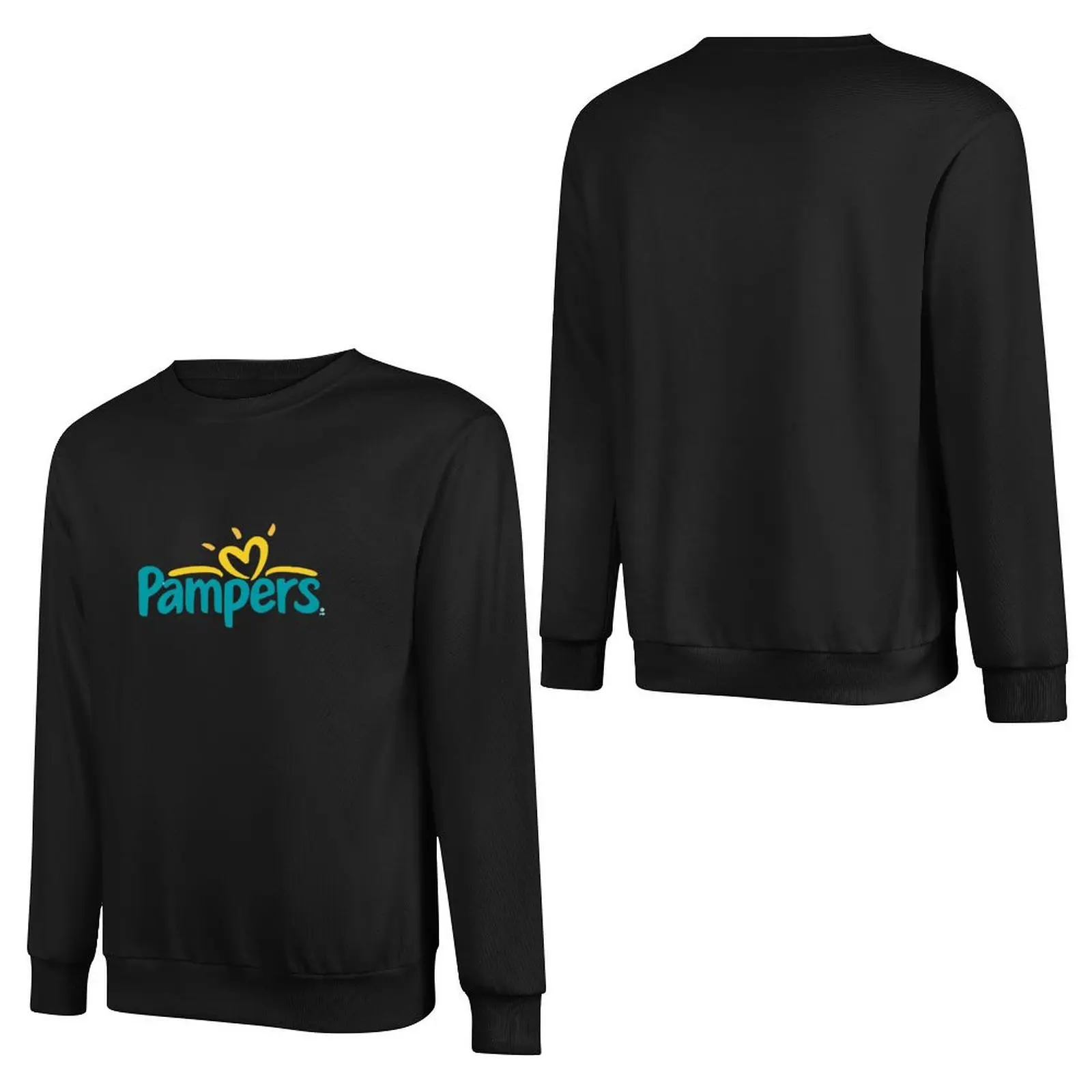 Фото Пуловер Pampers For Fans, толстовка с капюшоном, мужская одежда, блузка, уличная мужская толстовка №2