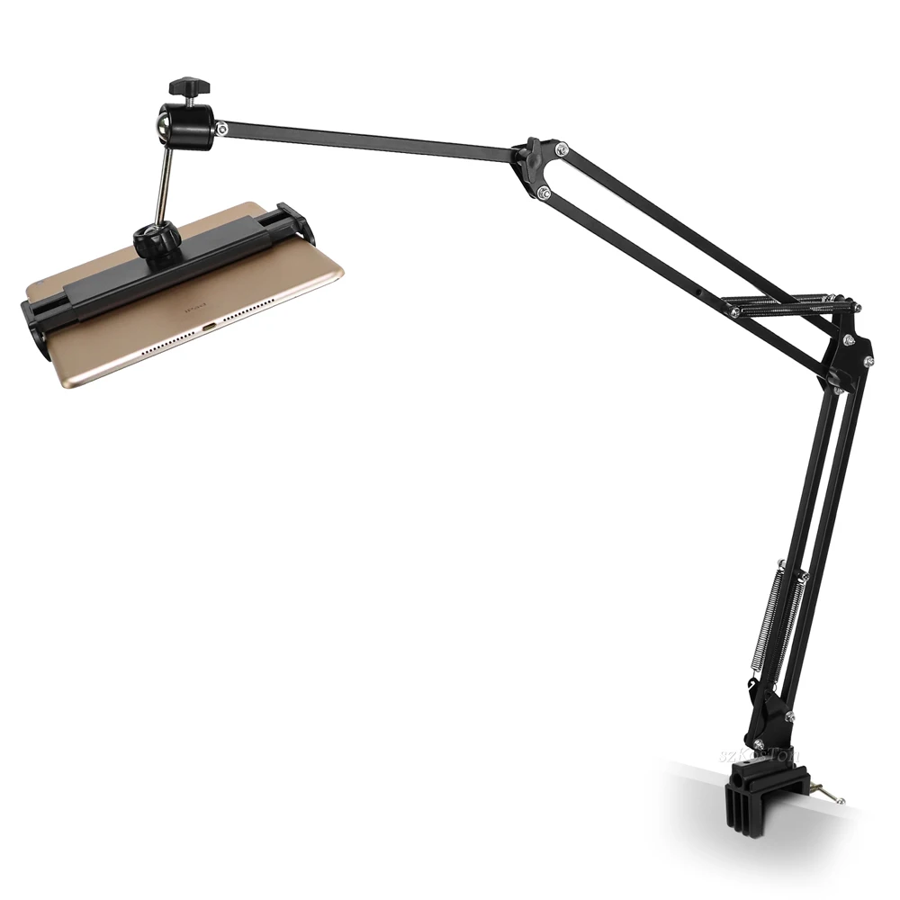 

360 Adjustable Bed Tablet Stand for 3.9-8.3inch Mobile Phones Tablets Lazy Arm Bed Desk Tablet Mount Support for iPad Mini