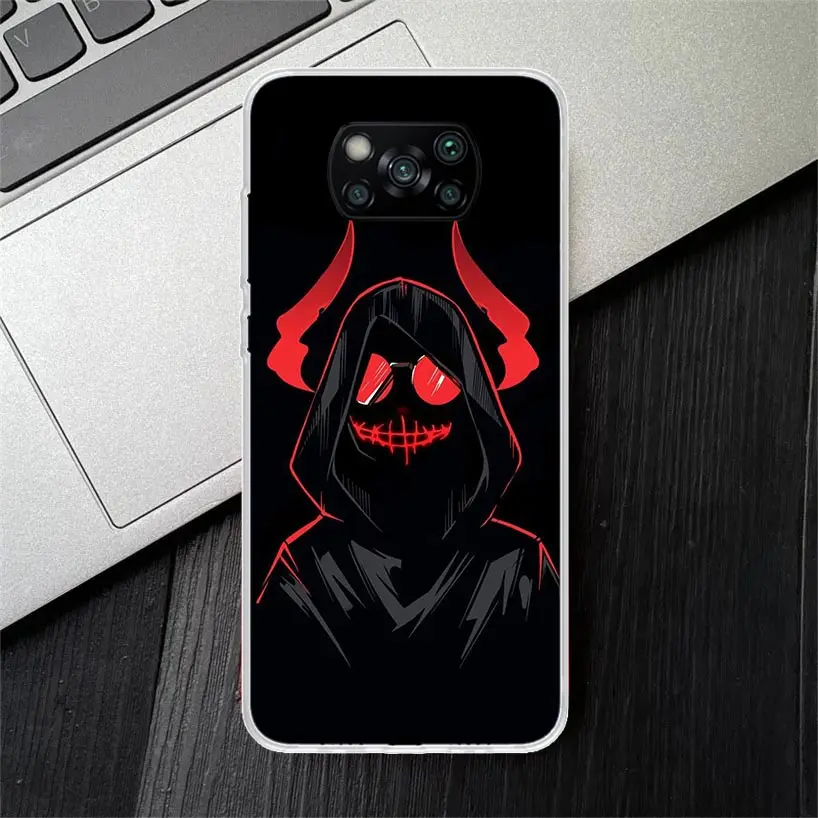 Мягкий силиконовый чехол Devil Bad Boy из аниме для телефона Xiaomi Poco X3 NFC X4 GT X5 X6 F6 F5 Pro F4 F3