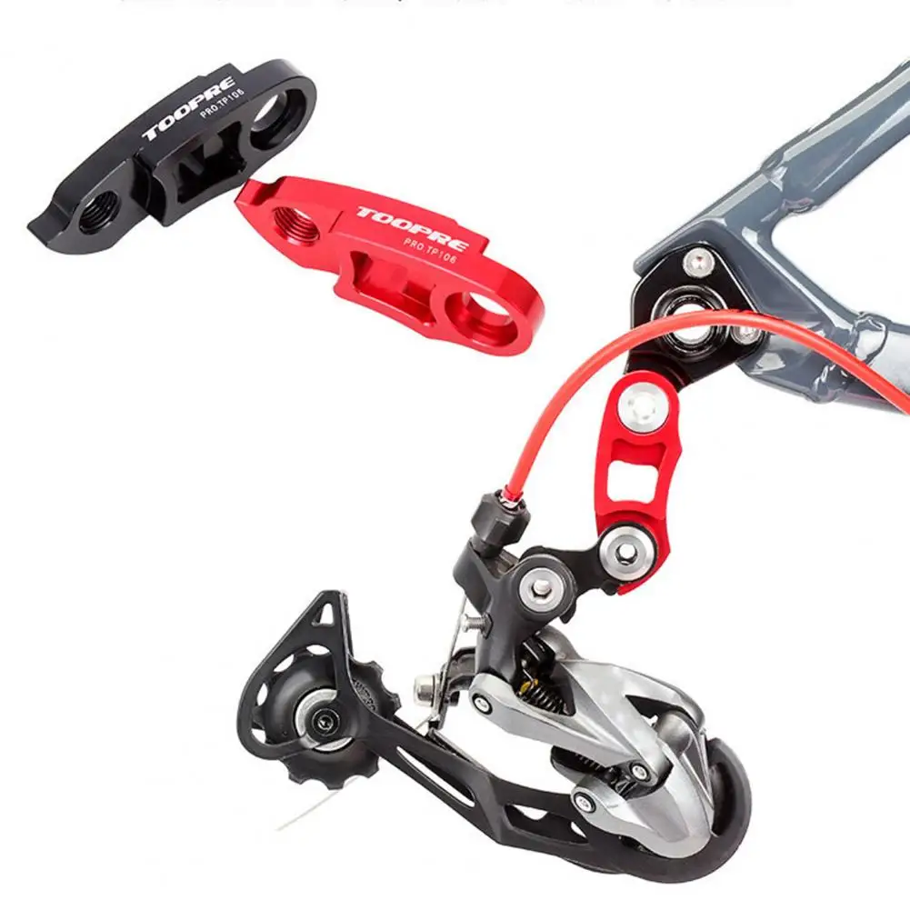 

Bicycle Derailleur 34-52T Frame Gear Tail Hook Solid Derailleur Hanger Hook Drop Out Adapter for Competition Bicycle Parts