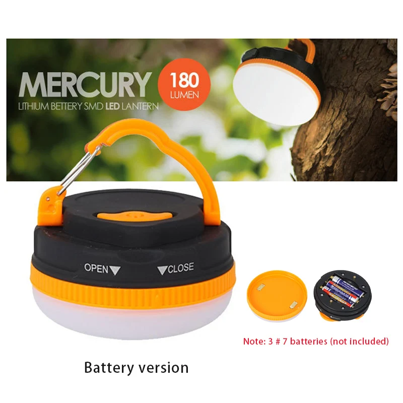 

Портативный светодиодный фонарь COB для кемпинга