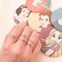 disney snow white sterling silver main ring advanced girl ring props decorations advanced gift for girls