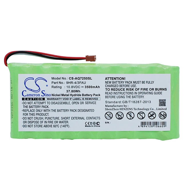 

Cameron Sino 3500mAh Battery For Ando AQ7250 AQ7250 mini-OTDR 9HR-4/3FAU