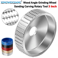 round wood angle grinding wheel bore shaping sanding carving rotary woodworking tool for angle grinder tungsten carbide tool