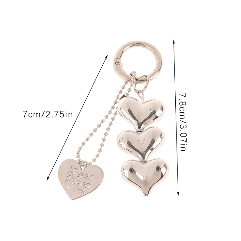 Подвеска для телефона в форме сердца милый брелок ключей сумка очаровательные