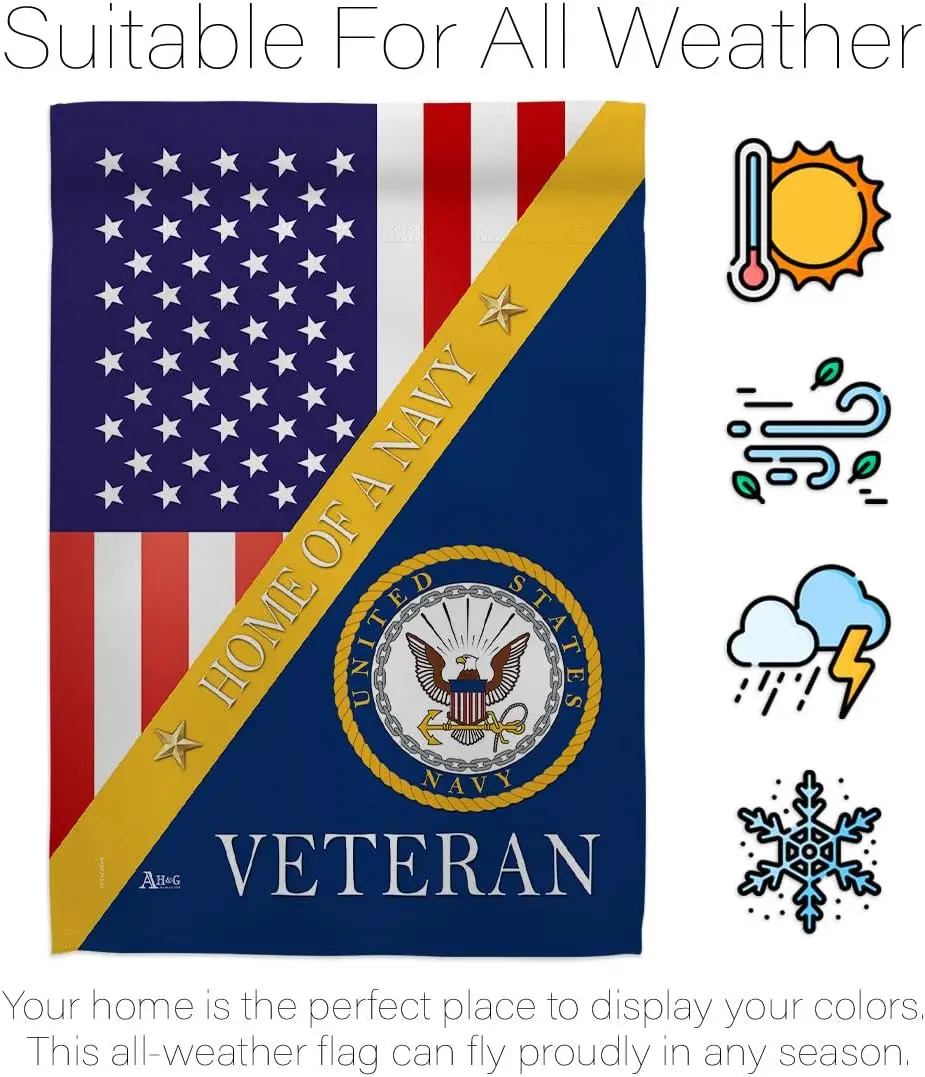 Флаг Дом военно-морского флота — Вооруженные силы USN Seabee Официальный военный