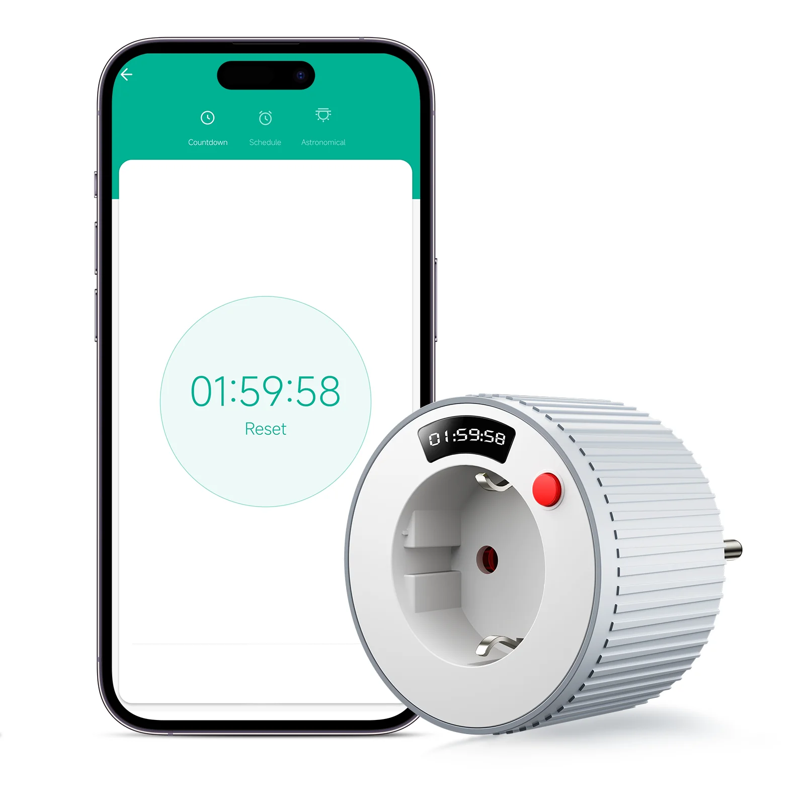 

BSEED Wi-Fi Smart Plug белый