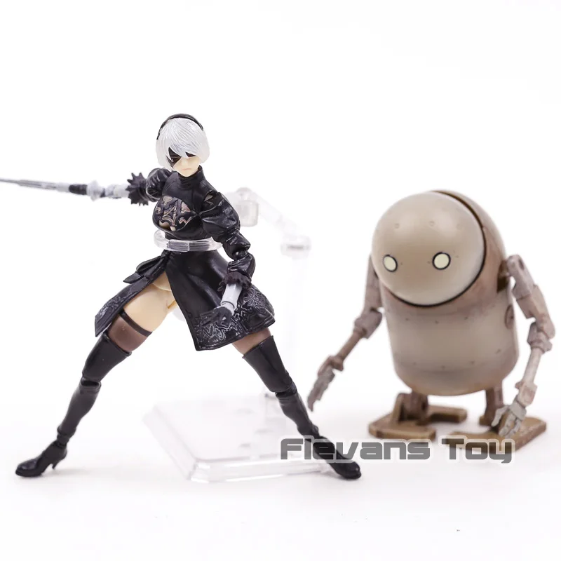 

NieR Automata Nier Automata 2B & Machine Lifeform Joints Moveable Action Figure Toy