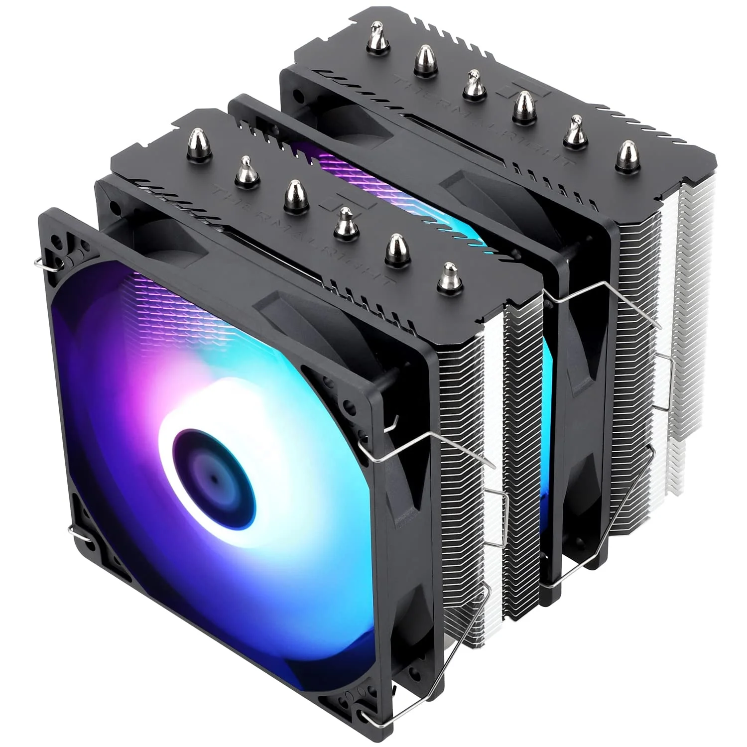 Фото Кулер для процессора Thermalright Peerless Assassin 120 SE ARGB с 6 тепловыми трубками, двумя вентиляторами PWM и технологией AGHP для компьютеров №2