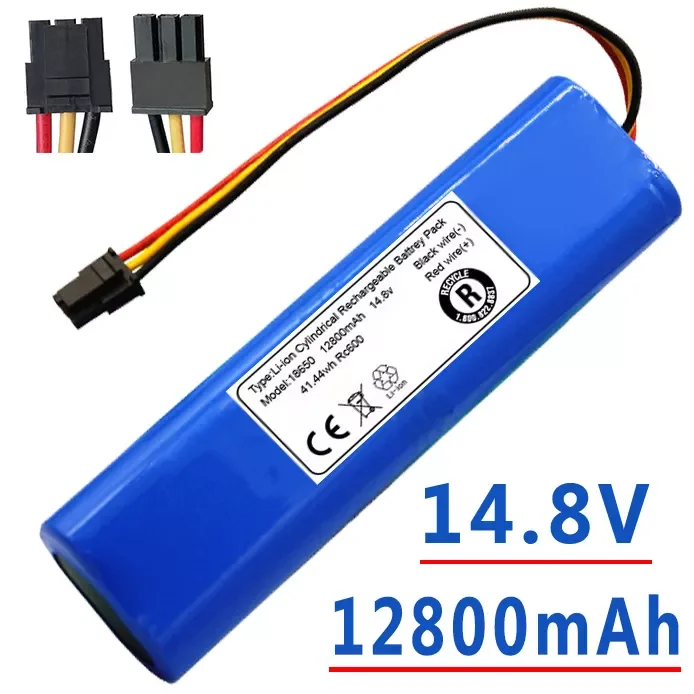 

100%.New.High capacity 14.8V 12800mAh Battery Pack for Sweeper CEN546 Cleaning The Robot Jisiwei I3 Carlos Alemany Cleaner