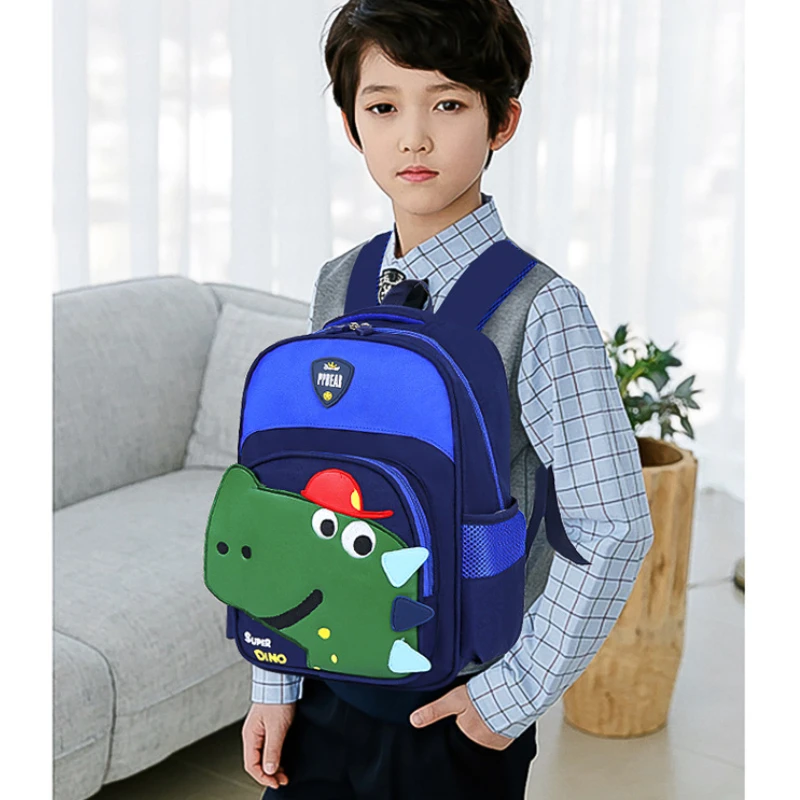 New Children Cute Unicorn Dinosaur School Bags In Kindergarten Pupils First Grade Backpack Boys Girls Lovely Fashion Backpacks