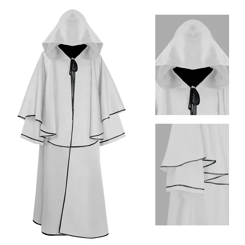 Средневековая готическая мужская бархатная рубашка осенняя велюровая с длинным