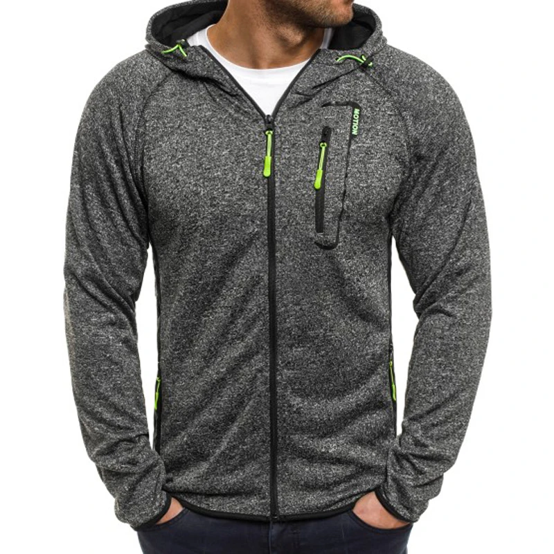 Man New Hot Sale Hoodies Men's Streetwear Cardigan Hoodie Coat | Мужская одежда