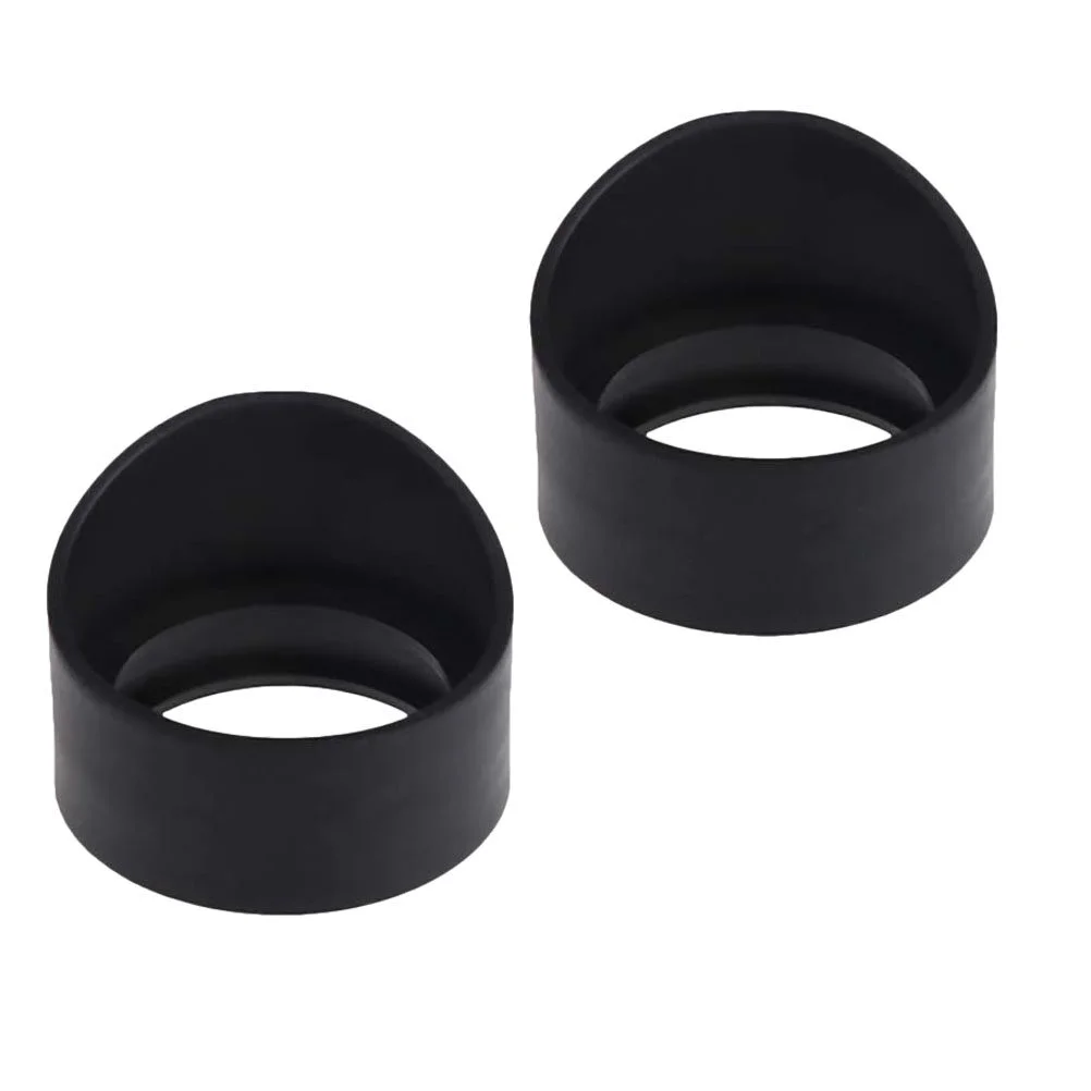 

2 Pcs Eyepiece Cover Rubber 33mm Eye Guards Cups for Microscope