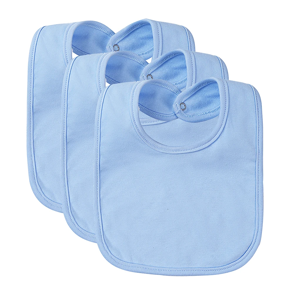 Baby Bibs Cotton Newborn Baby Toddler Bibs Solid Color Saliva Towel Feeding Burp Cloth Scarf Baby Bibs Newborn Feeding Bib